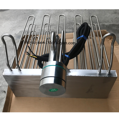 Multi-Tube SUS316 Flange Metal Immersion Heaters For Strong Alkaline Solution
