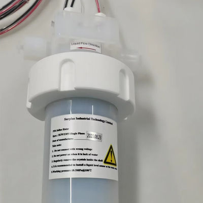 230V 1P 3KW PFA In Line Chemical Heaters For Semiconductor Manufacturing