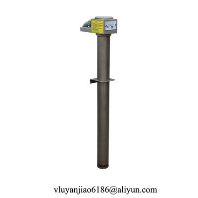 Electric Positive Temperature Coefficient PTC Heaters Single Tube Over The Side