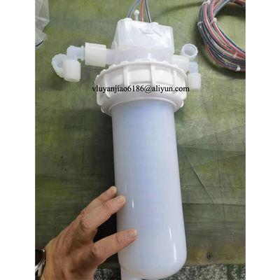 10 inches 220V 1P 3KW PFA Inline Chemical Heater With Temperature Control System