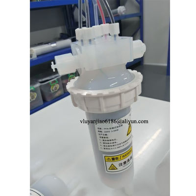Semiconductor Chemical Inline PFA Fluid Heater Fast Response 220V 3.5KW