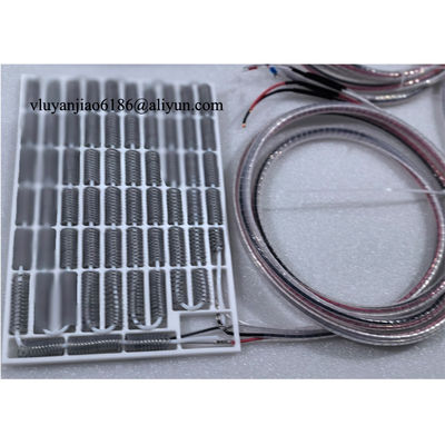 240V 9x5in 3.0KW 1 Phase Electric PFA Frame Immersion Heater In Ultrapure Tanks