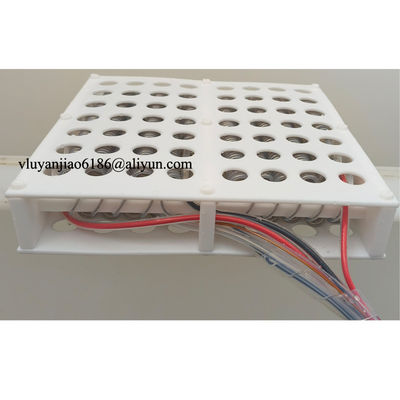 Semiconductor Over the Side PFA Immersion Heating Heater With Top And Bottom Grid