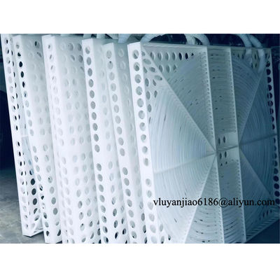 Chemically Resistant PTFE Heat Exchanger With Integral Inlet / Outlet Connections