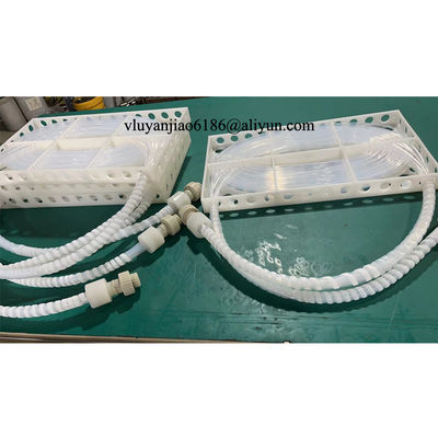 PFA Tubing Immersion PTFE Heat Exchanger With High Purity Heating and Cooling