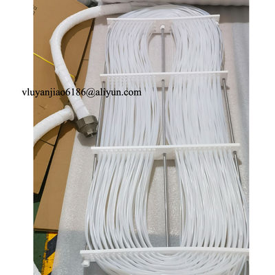 Teflon Tube Immersion Coil Heat Exchanger , Industrial Steam PTFE chemical heat exchanger
