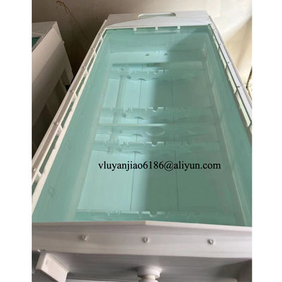 Chemical Polishing PTFE Wet Process Tanks Electroless Nickel Plating Teflon Tank