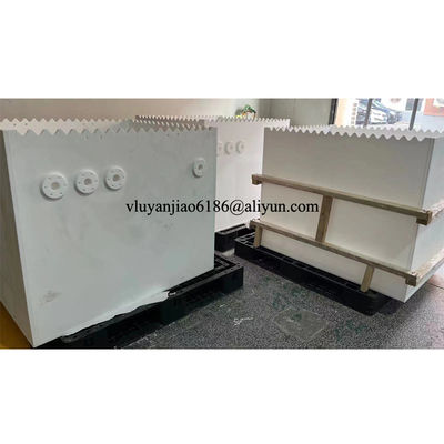 Electrolytic Cell Anti Corrosion Plating Bath PTFE Welding Tank PTFE Wet Process Tank