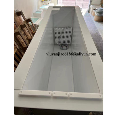 OEM Chemical Rsistant Wet Process PTFE Tanks For Electroplating Pickling Industry