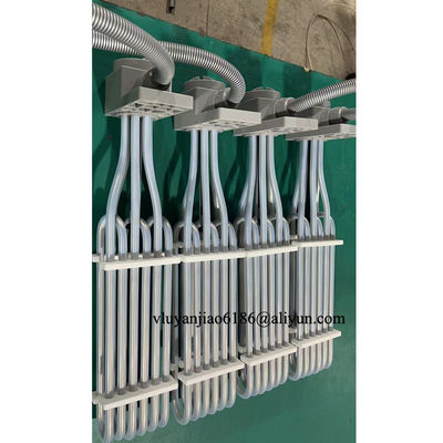 Fluoropolymer PTFE Single Element Heater Open Fluid Path Immersion Heater HXO Style