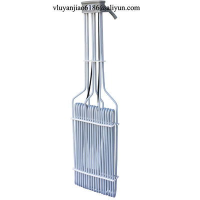 3HXO Multi Element PTFE Heaters , Over The Side Immersion Heaters For Acid Solutions