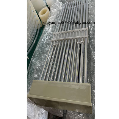 Fluoropolymer PTFE Over the Side Immersion Heaters 220V 3P 10KW Twelve Element