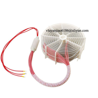 Industrial Coil Shaped PTFE Teflon Immersion Heater For Chemical Solution Tank