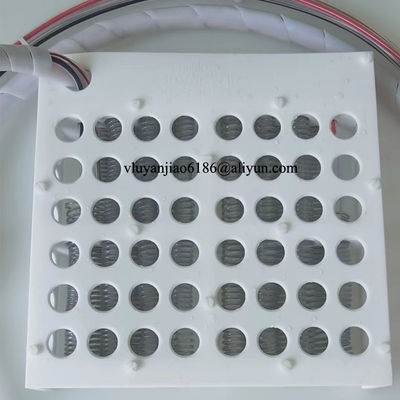 230V 1P 3KW 250x250x40mm PTFE Submersible Heater For Fabricating Semiconductors