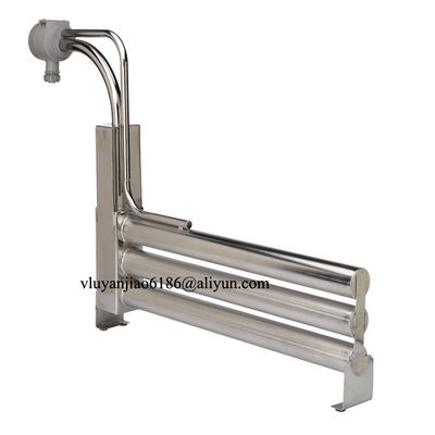 Stack Triple Metal L Shaped Immersion Heater 480V 3P 36KW Chemical Heater