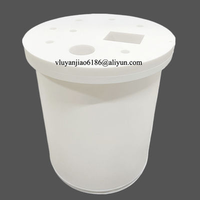 Industrial Polytetrafluoroethylene PTFE Container With Non Stick Surface
