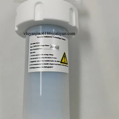 200-400VAC Electric PFA Inline Chemical Heater For Heating Hydrofluoric Acid (HF)