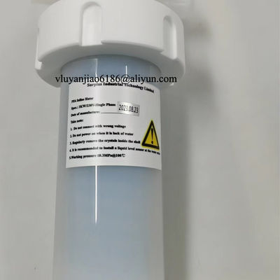 PFA Inline Chemical Semiconductor Heater For Heating Potassium Hydroxide (KOH)