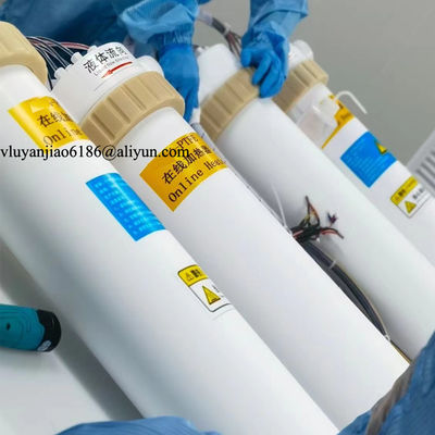 PTFE & PVDF & PFA Ultra Pure Industrial Inline Heater Fluid In Line Heater Customized
