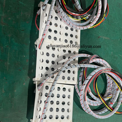 190x190x25MM 220V 1P 1KW Semiconductor PTFE Immersion Heater PFA Immersion Tank Heater For Chemical Tank