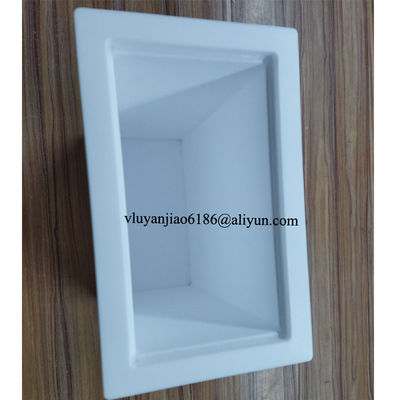 220*120*490mm Welded PTFE Bath PTFE Wet Process Tanks For Semiconductor Industry