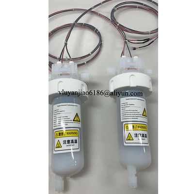 Corrosion Resistant PFA / PTFE Ultrapure Inline Chemical Heater For Aggressive Acids Chemicals
