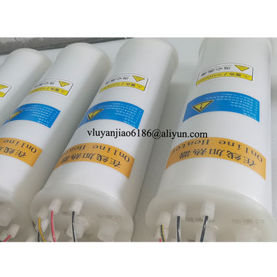 Ultrapure PFA Inline Chemical Heater For Aggressive Acids Chemicals