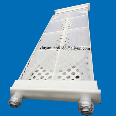 Customizable PTFE Heat Exchanger For Heating And Cooling Highly Corrosive And High Purity Fluids